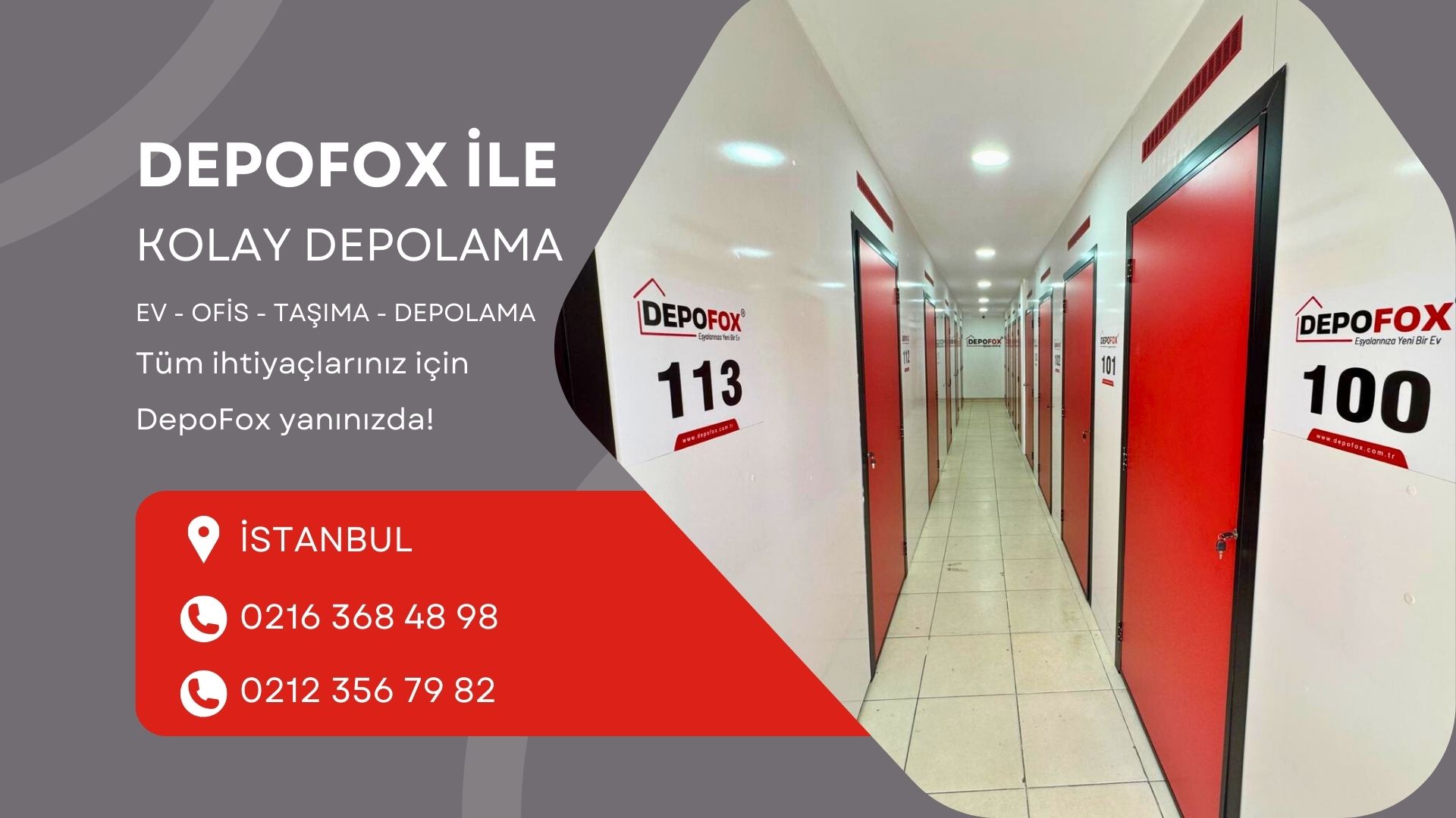 İstanbul Kiralık Eşya Deposu