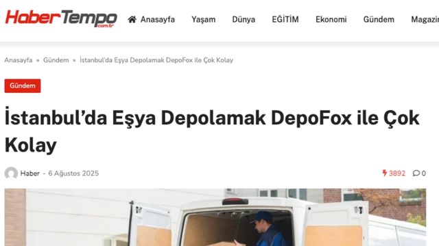 Güvenli eşya depolama çözümleri DepoFox incelemesi - Habertempo